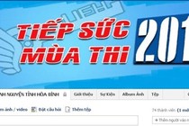 Lập Facebook kêu gọi tình nguyện tiếp sức mùa thi