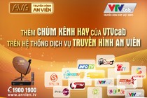 Truyền hình An Viên “tung” thêm gói kênh VTVcab