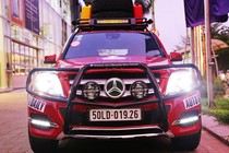 “Lộ” chiến mã GLK hàng độc Mercedes-Benz ở VN