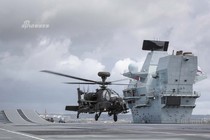 Ngạc nhiên "người đá cặp" cùng F-35 trên tàu sân bay Queen Elizabeth 