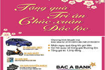 Bắc Á bank “Tặng quà tri ân - Chúc xuân đắc lộc“