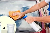 Mẹo đơn giản tẩy ố kính ô tô hiệu quả