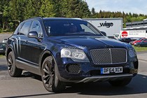 Cận cảnh SUV siêu sang Bentley lần đầu “trần trụi” diễu phố