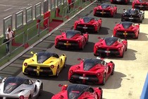 15 “siêu ngựa” LaFerrari đại náo Cavalcade Rally 2015