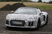 Audi R8 Spyder 2017 “lộ hàng” với mui trần mềm