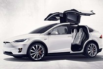 Cận cảnh siêu SUV chạy điện Tesla Model X 2016 