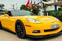 Siêu xe Chevrolet Corvette C6 "show hàng" tại Hà Nội