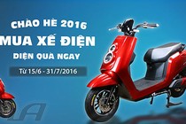 Xe điện Anbico khuyến mại "khủng" chào hè 2016