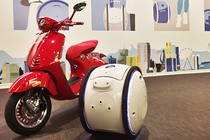 Piaggio giới thiệu rô bốt chở đồ Gita "siêu tiện dụng"