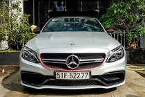 "Soi" Mercedes-AMG C63 giá 4,6 tỷ của Cường Đô la