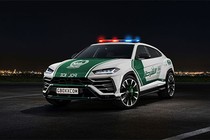 Siêu xe SUV Lamborghini Urus khoác áo cảnh sát Dubai 