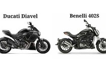 Xem môtô giá rẻ Benelli 402S “nhái” lộ liễu Ducati Diavel