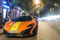 Siêu xe Mclaren 650S Spider giá 23 tỷ lăn bánh tại Sài Gòn