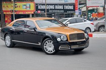 Xe sang Bentley Mulsanne thế hệ mới lăn bánh tại Hà Nội