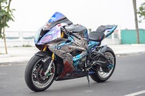 Siêu môtô BMW S1000RR độ nồi khô đầu tiên tại Việt Nam