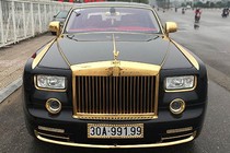 Nhìn lại loạt xe Rolls-Royce mạ vàng “biển khủng” tại VN