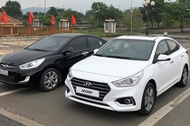 Sedan siêu rẻ Hyundai Accent 2018 lăn bánh tại VN