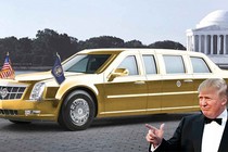 Tổng thống Trump sắp có siêu limousine Cadillac chống đạn mới 