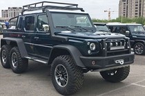 Mercedes-Benz G63 AMG 6x6 "hàng nhái" ra mắt tại Trung Quốc