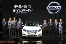 Nissan ra mắt ôtô điện Sylphy với 338 km/lần xạc