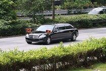 Siêu xe sang Mercedes S600 chở ông Kim Jong Un tại Singapore