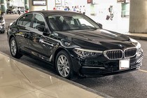 Xe sang BMW 540i 2018 bất ngờ lăn bánh tại Hà thành