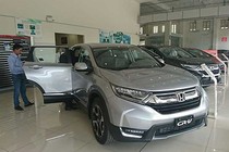 Honda CR-V 2018 vừa mua 2 tuần tại Việt Nam đã gỉ sét