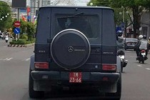 Mercedes-Benz G55 AMG tiền tỷ đeo biển "rởm" tại Cần Thơ