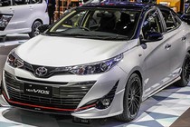 Cận cảnh xe giá rẻ Toyota Vios 2018 độ TRD chính hãng