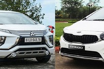 MPV giá rẻ tại Việt Nam - Mitsubishi Xpander hay Kia Rondo?