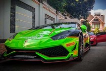 Siêu xe Lamborghini Huracan 16 tỷ độ độc ở Sài Gòn