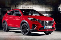 Cận cảnh crossvover thể thao Hyundai Tucson N Line 2019