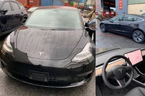 Xe ôtô điện Tesla Model 3 đầu tiên cập bến Việt Nam