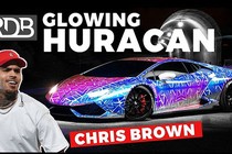 Lamborghini Huracan phát sáng rực rỡ của ca sĩ Chris Brown