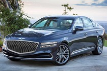 Sedan hạng sang Genesis G80 2020 lộ diện trước ngày ra mắt