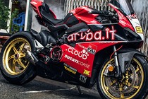 Ducati Panigale V4 độ 200 triệu thành xe đua WSBK tại Sài Gòn