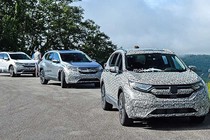 Honda CR-V 2020 bị "tóm gọn" trên đường chạy thử