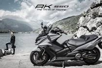 Xe ga Kymco AK550 ETS 2022 gần 270 triệu đồng lộ diện