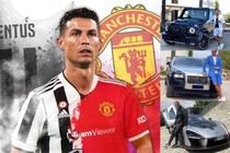 Ronaldo "quay xe", dàn ôtô triệu đô đổ bộ về Manchester United