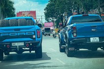 Cặp đôi Ford Ranger "biển khủng ngũ quý" của dân chơi Bình Phước