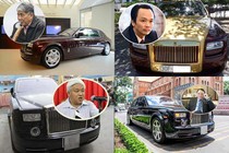 Những đại gia, người nổi tiếng "cưỡi" Rolls-Royce vướng vòng lao lý