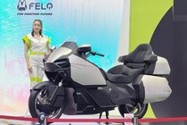 Felo TOOZ - môtô điện đẹp như Honda Goldwing, chạy 702km/1 lần sạc