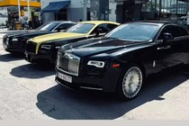 Dàn Rolls-Royce Wraith đọ dáng tại Sài Gòn, có cả Wraith độc nhất thế giới