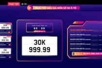 Người bỏ cọc đấu giá biển số xe sẽ bị cấm tham gia trong 1 năm
