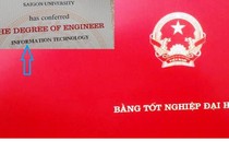 Hàng trăm bằng tốt nghiệp Đại học Sài Gòn sai... chính tả