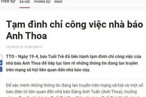 Công an vào cuộc điều tra vụ "tố" nhà báo xâm hại tình dục