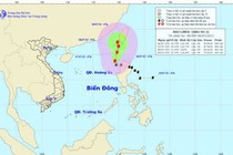 Bão Linfa đang tiến vào Biển Đông