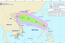 Bão số 4 đã đi vào biển Đông, tâm bão gió giật cấp 14