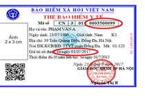 Từ 1/10, thẻ bảo hiểm y tế được thay bằng mã số bảo hiểm xã hội