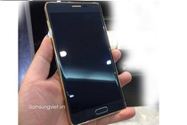 Ngắm phiên bản Galaxy Note Edge mạ vàng lấp lánh